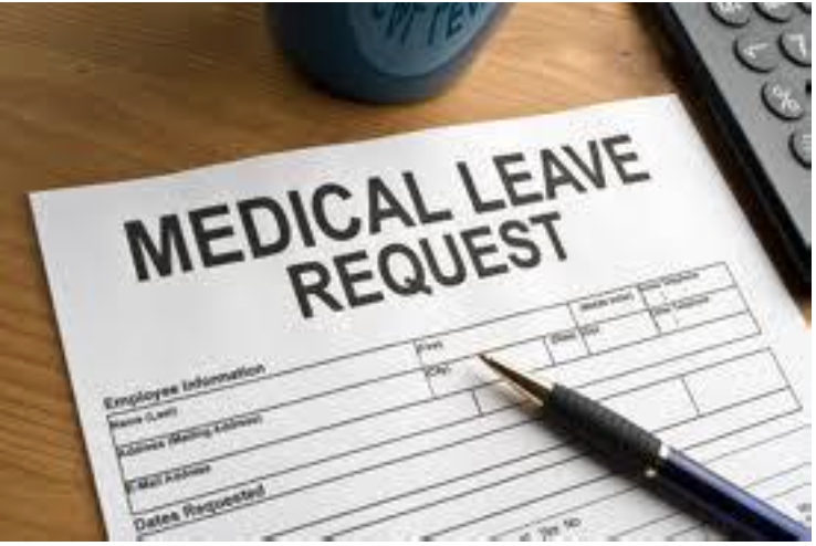 medical leave request paper
