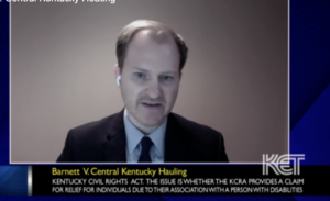 Abney asks Kentucky Supreme Court to expand disability protections