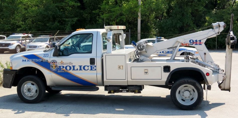 a photo of police car